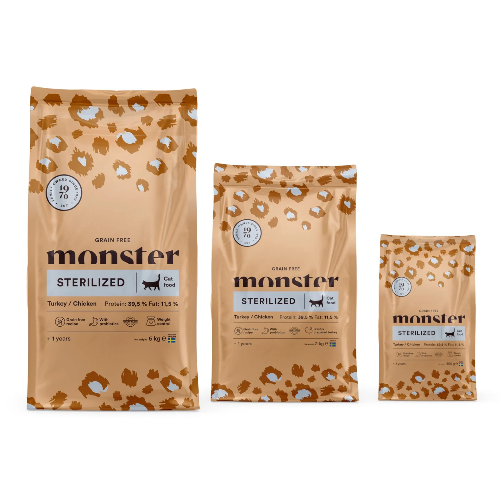 Monster Cat Grain Free Sterilized