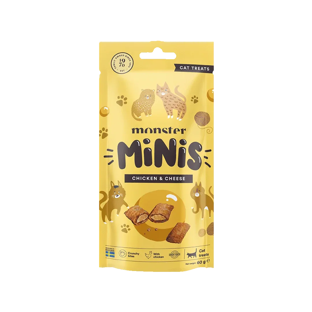 Monster cat Minis chicken&cheese