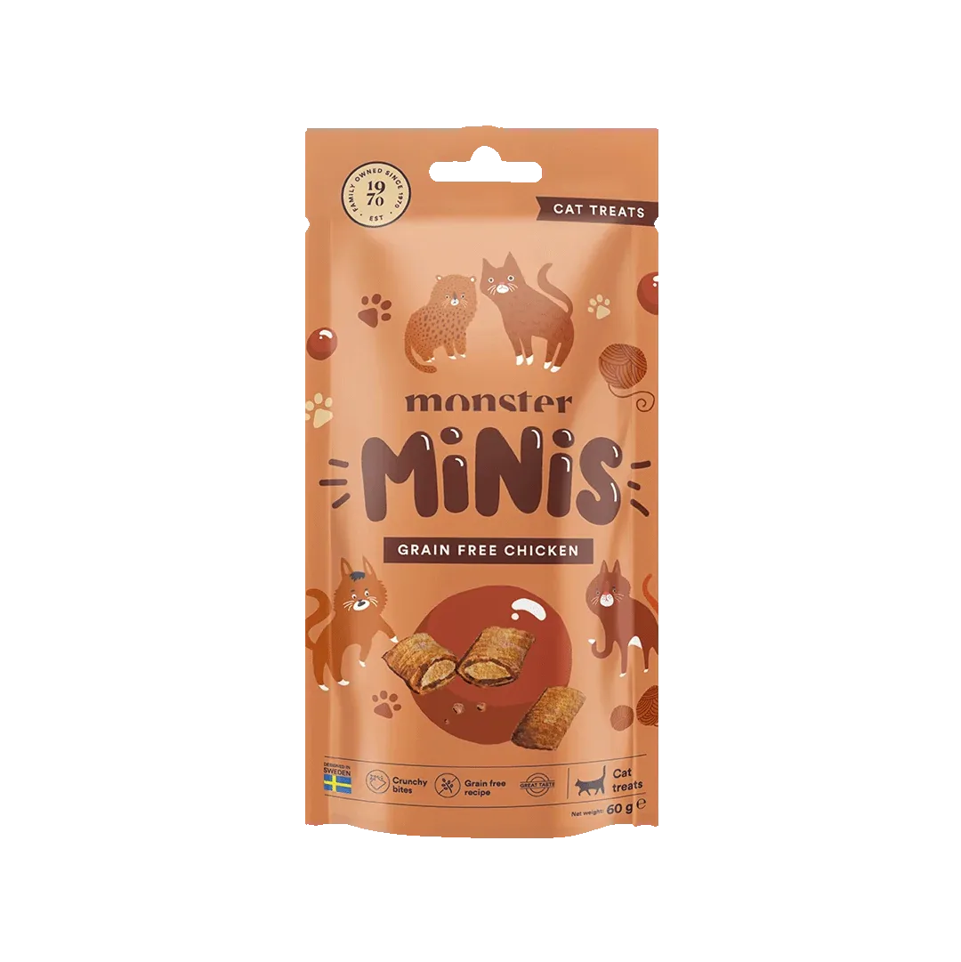 Monster cat Minis GF chicken