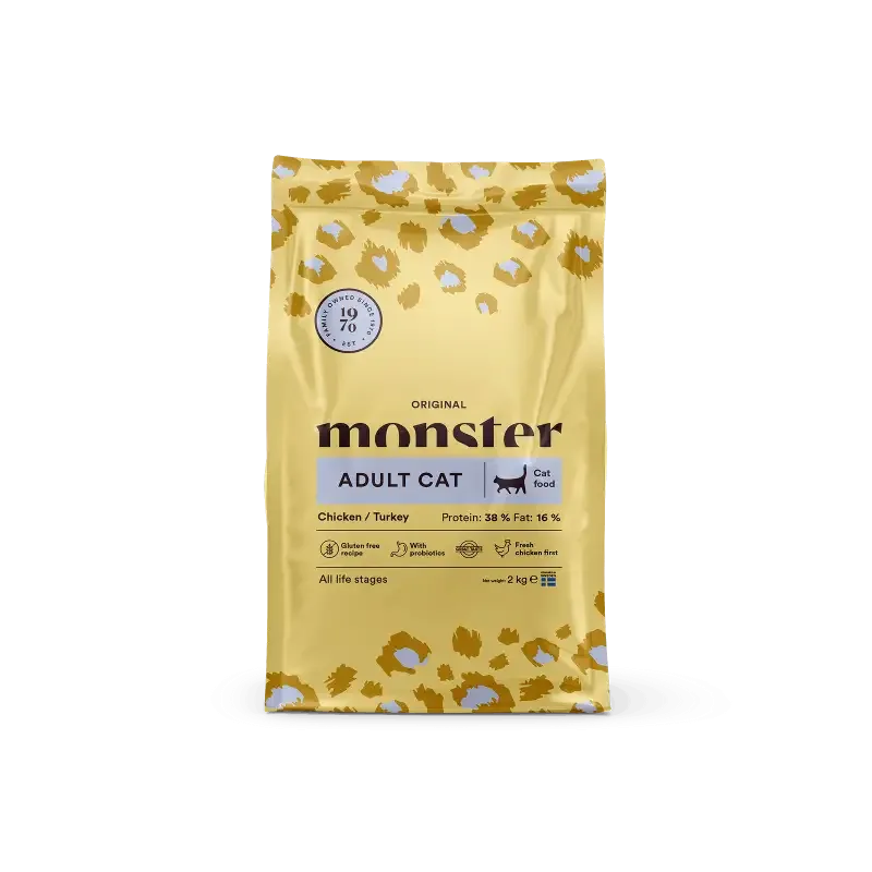 Monster Cat Original Adult Chicken/Turkey 400 g