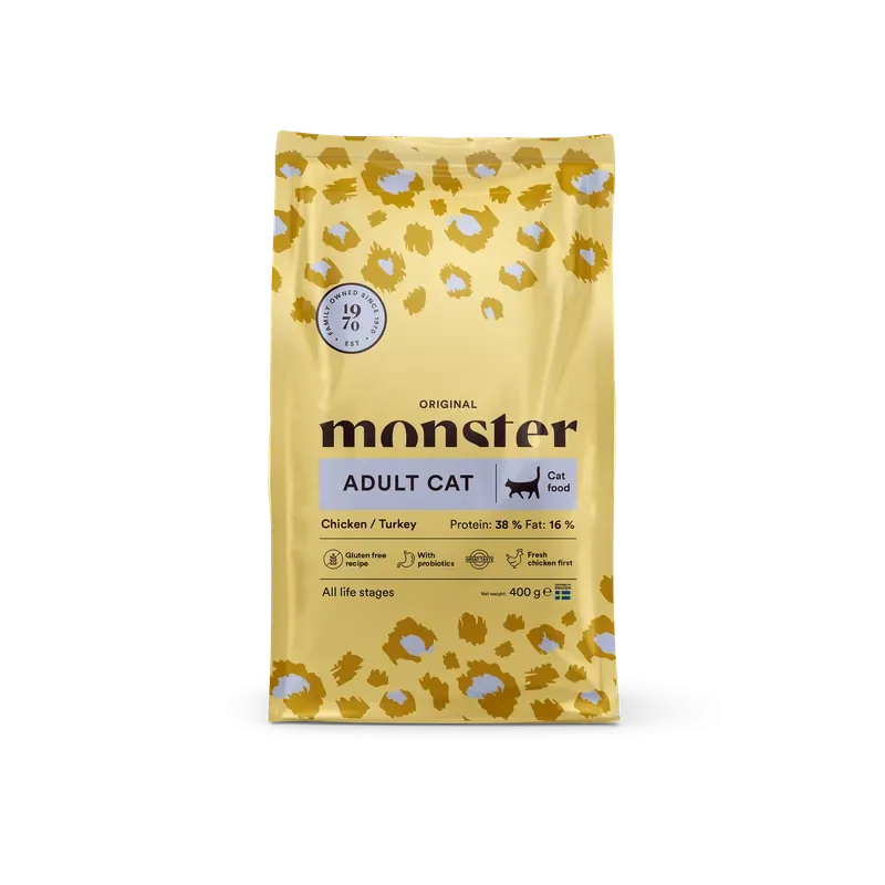 Monster Cat Original Adult Chicken-Turkey Kattmat Kampanjpris