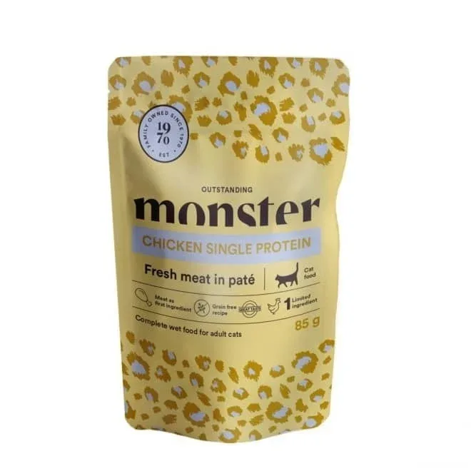 Monster Cat Pouches Adult