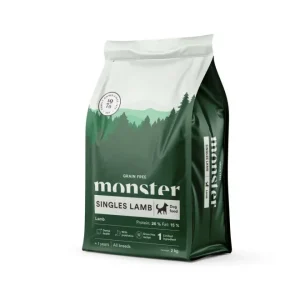 Monster Dog Adult Grain Free All Breeds Singles Lamb | Arken Zoo