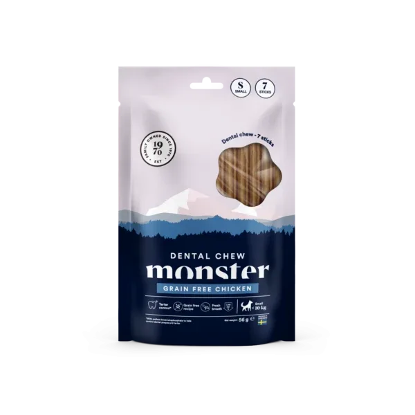 Monster Dog Dental Chew GF Chicken Week 7st