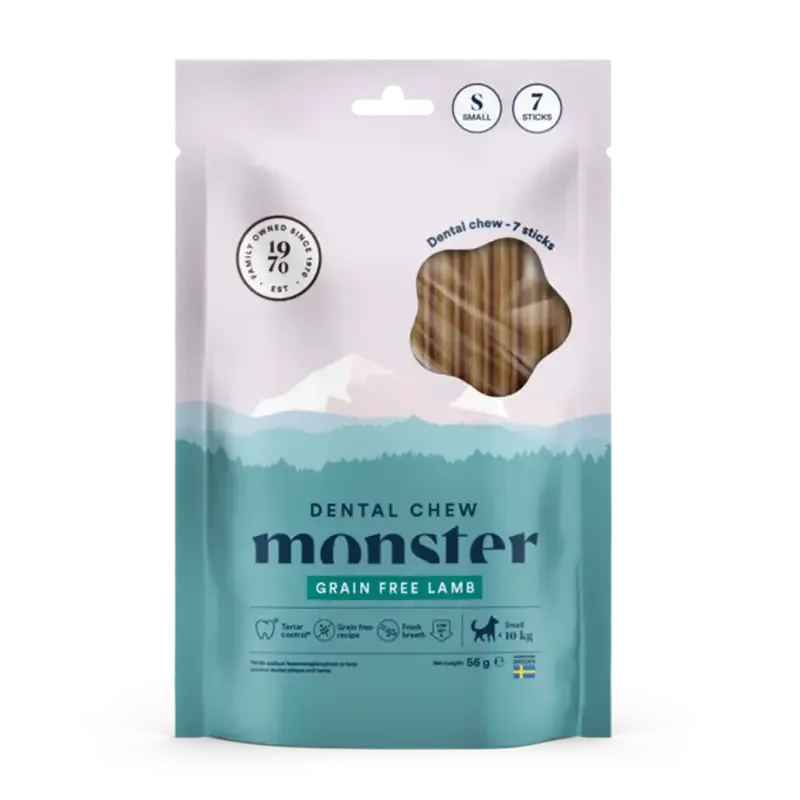Monster Dog Dental Chew Lamb Week (7st)