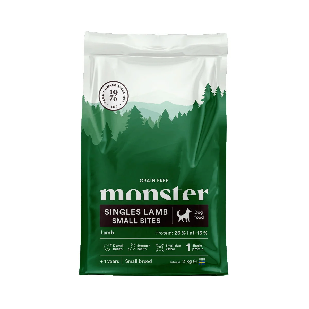 Monster Grain Free Singles Lamb Small Bites