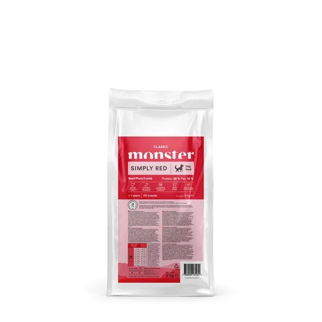 Monster Hund Classic Simply Red