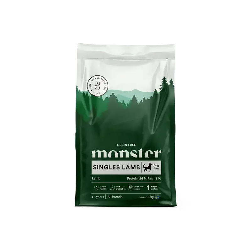 Monster Hund Grain Free Singles Lamb All Breed 12 kg