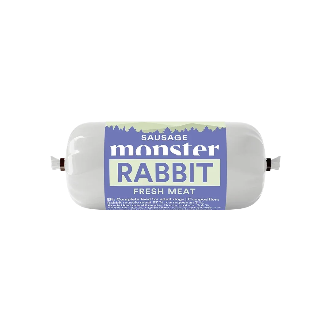Monster Hund Sausage Rabbit (80g)