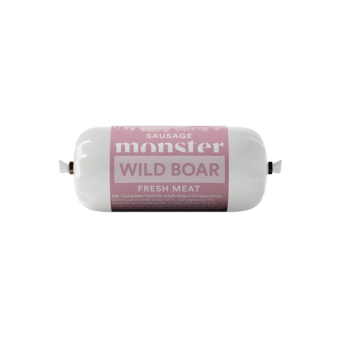 Monster Hund Sausage wild boar (80g)