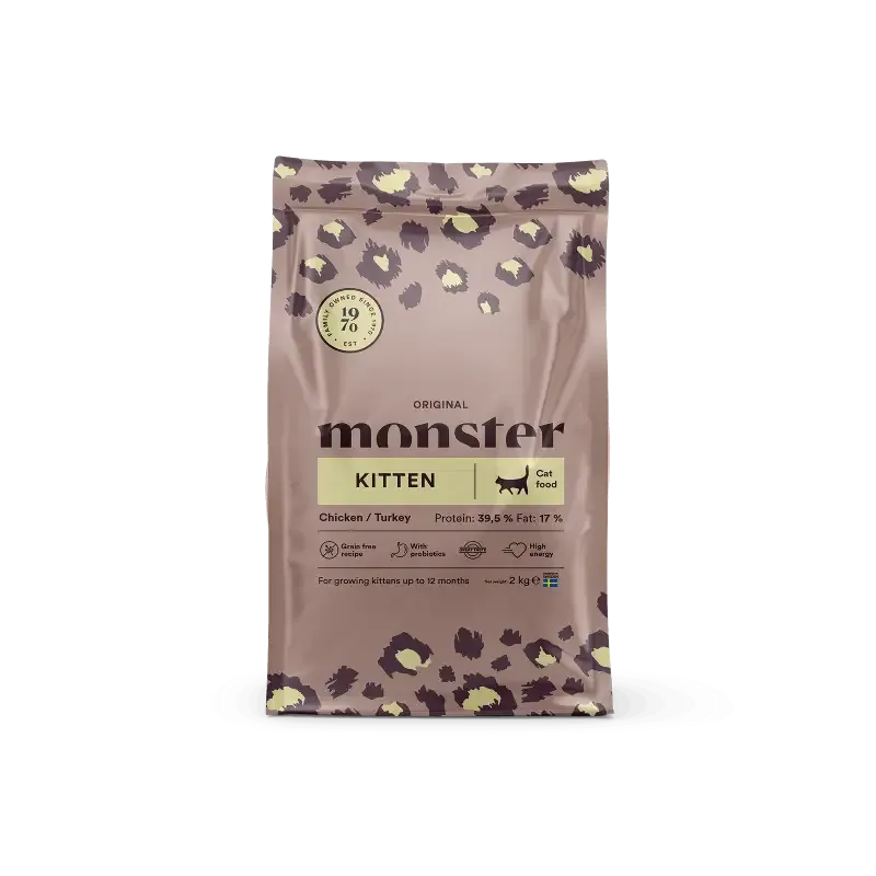 Monster Katt Original Kitten Chicken/Turkey 2 kg