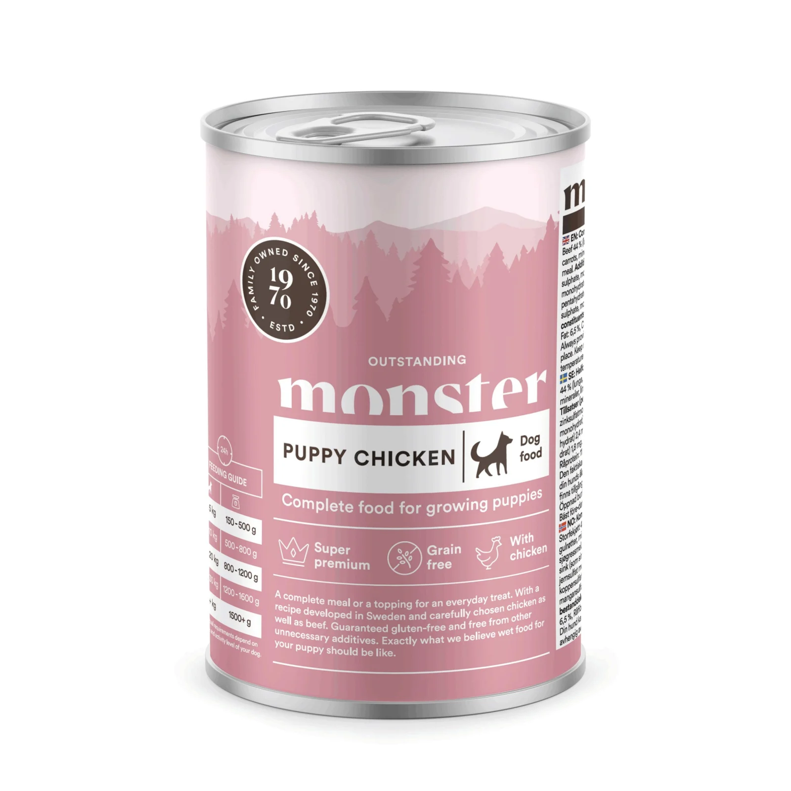 Monster Pet Food Puppy – Kyckling