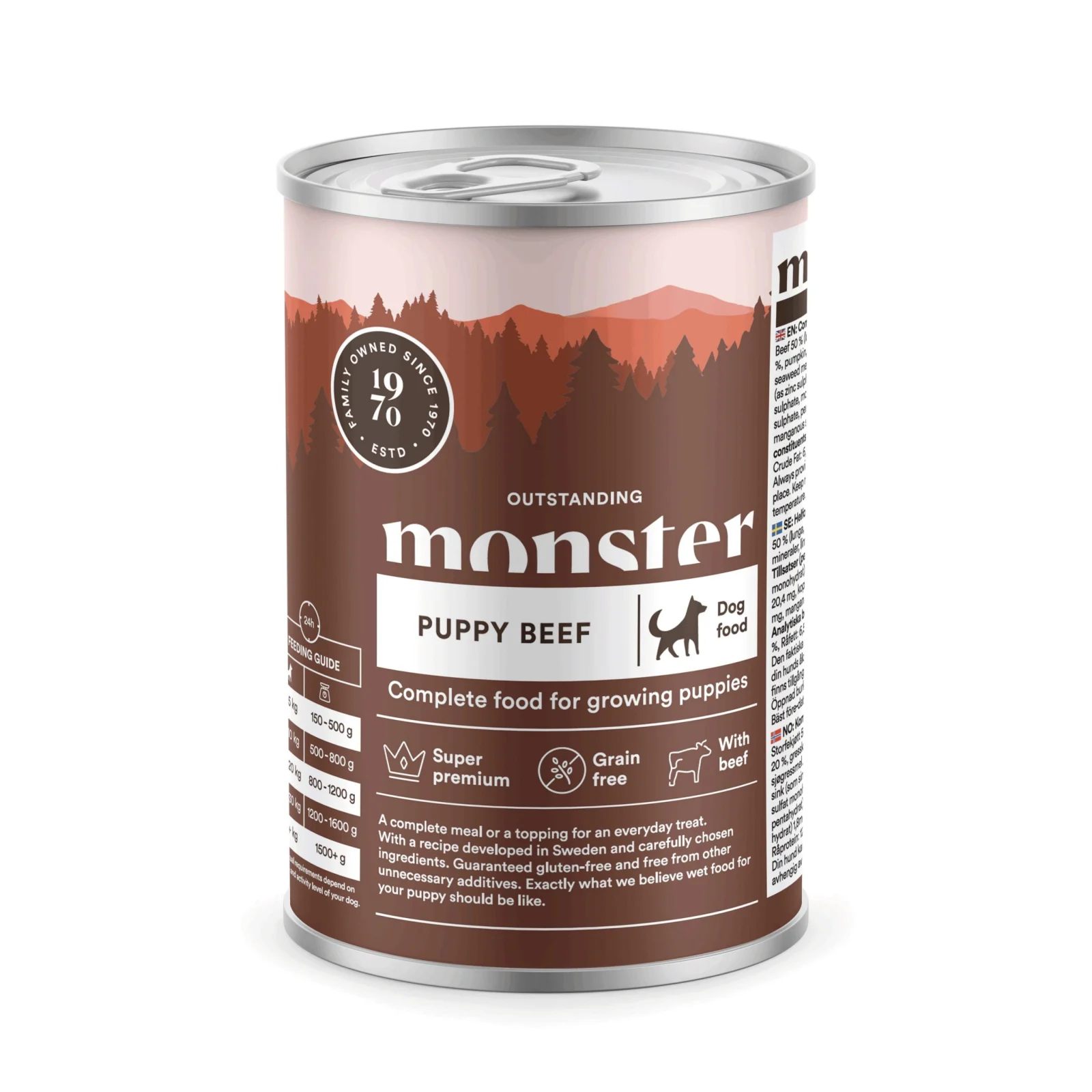 Monster Pet Food Puppy – Nöt