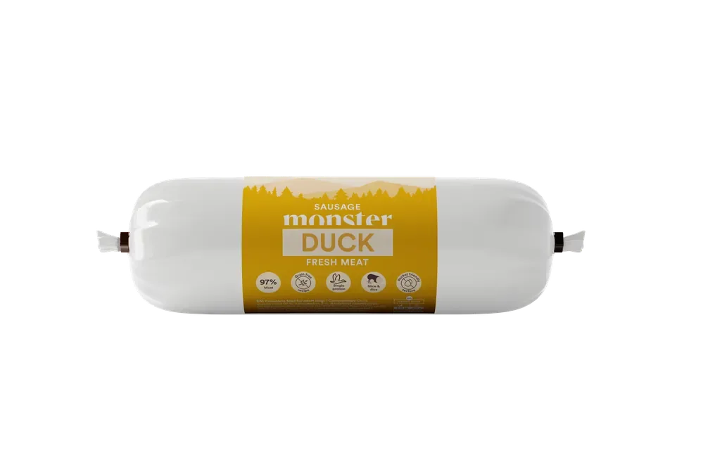 Monster Sausage Duck 400g Populär