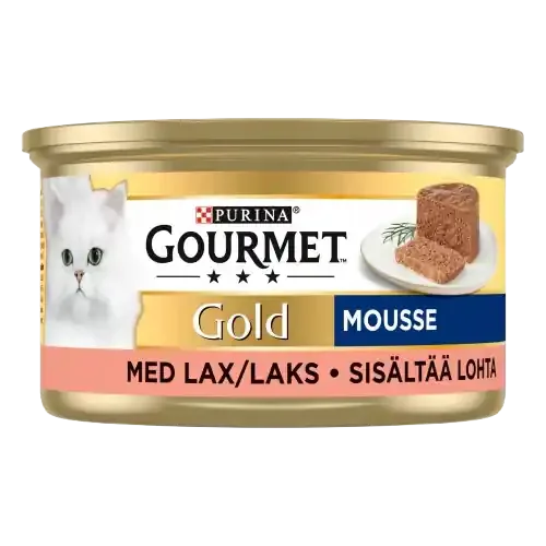 Mousse Salmon Cans 85 g Populär