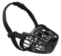 Munkorg plast, svart, M, 23,5cm