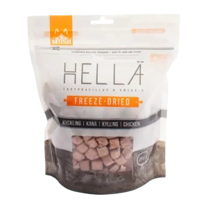 Mush Hellä Freeze – Dried Kyckling – 250 G