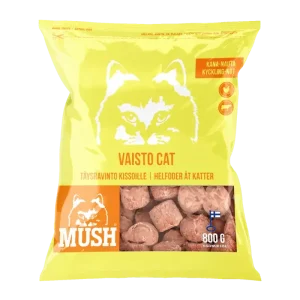 Mush Vaisto™ Cat Gul (kyckling – Nöt)