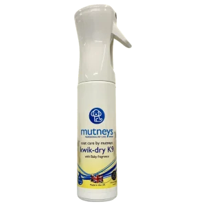 Mutneys Coat Care spray Kwik-Dry K9 till hund och katt