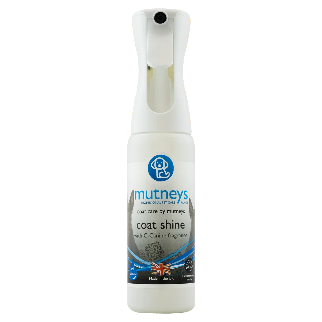 Mutneys Coat Shine Spray (shine & texture) till hund & katt
