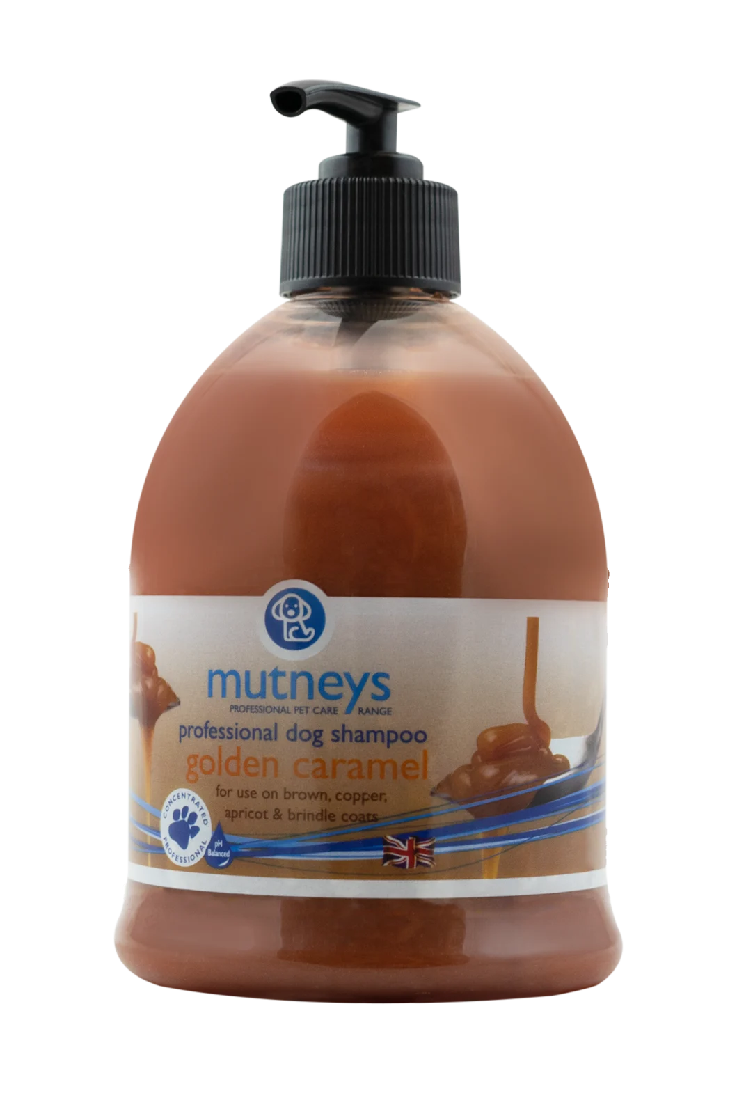 Mutneys Golden Caramel Shampoo färgförstärkande, sobel, kopper, aprikos mfl.