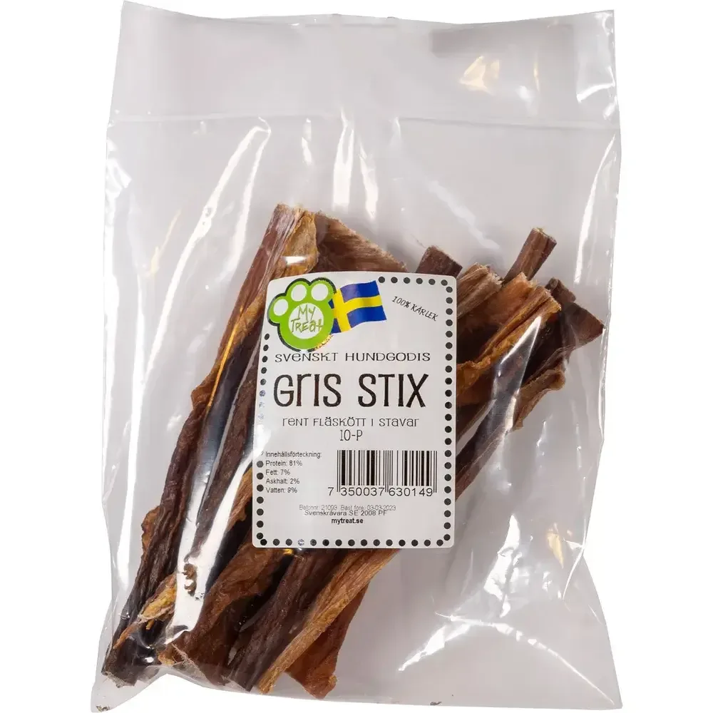 My Treat Svenska Gris Stix 8-p