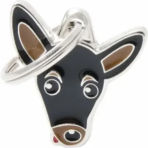 MyFamily ID-bricka friends, Tysk Pinscher, svart Rabatt