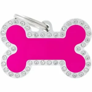 MyFamily ID-bricka glam, ben stor, rosa Köp online