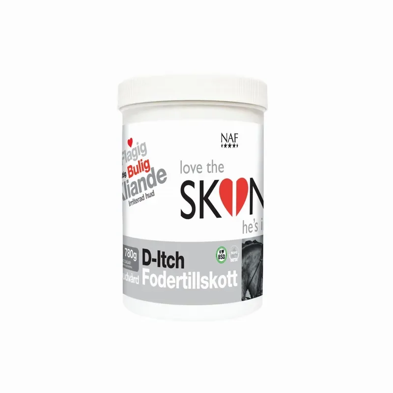 NAF LTSHI D- Itch Fodertillskott 780g Outlet