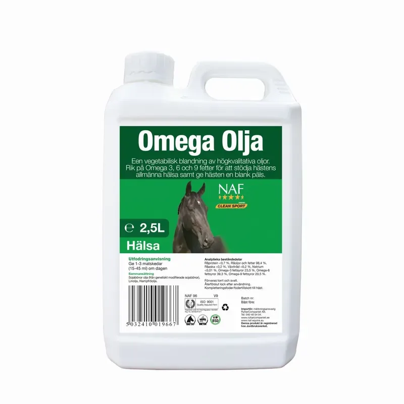 NAF Omega Olja 2,5L Billigare