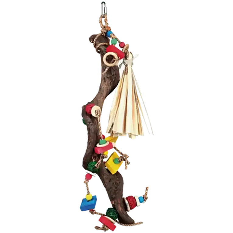 Natural Toy with Rattan Grass & Wood Mix 56 cm Sänkt pris