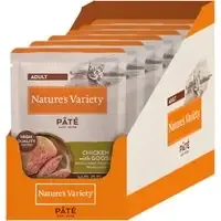 Nature‘s Variety Pâté No Grain Adult 12 x 70 g – Kyckling och gås Reapris