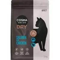 Nedsatt pris Cosma Air-Dried torrfoder lax & kyckling – 2 kg