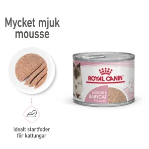 Nedsatt pris Feline Wet Mother & Babycat Våtfoder för Katt & Kattunge 195 g