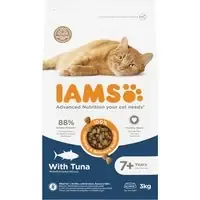 Nedsatt pris IAMS Advanced Nutrition Senior Cat 7+ med tonfisk – 3 kg