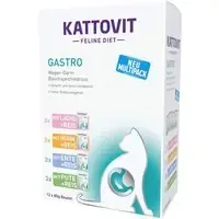 Nedsatt pris Kattovit Gastro Pouches 12 x 85 g – Mix (4 sorter)