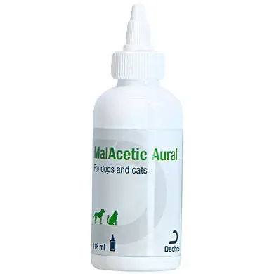 Nedsatt pris MalAcetic Aural Öronrengöring 118 ml för katter och hundar