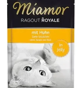 Nedsatt pris Miamor Ragout Royale i Gelé Kyckling 100 g för katter