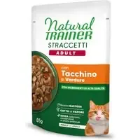Nedsatt pris Natural Trainer Straccetti Adult strimlor i sås 22 x 85 g – Kalkon