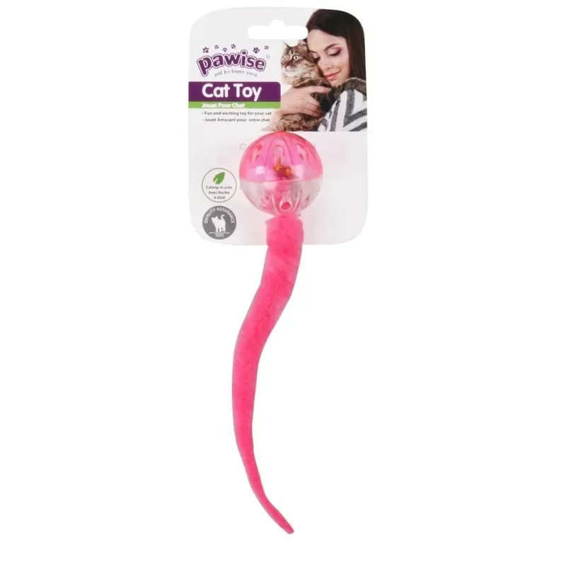 Nedsatt pris Pawise Plastboll med Svans 4,3 cm
