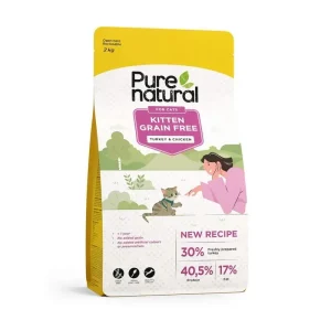 Nedsatt pris Purenatural Kitten Grain Free Turkey & Chicken