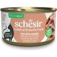 Nedsatt pris Schesir Complete Nutrition filé i gelé 6 x 85 g – Tonfisk med lax