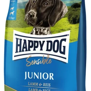 Nedsatt pris Sensible Junior Hund Lamm & Ris – 4 kg