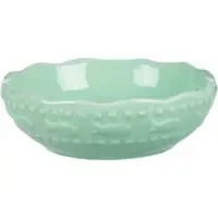 Nedsatt pris Trixie keramikskål med fiskmotiv – Ekonomipack 2 x 250 ml, Ø 13 cm – mint