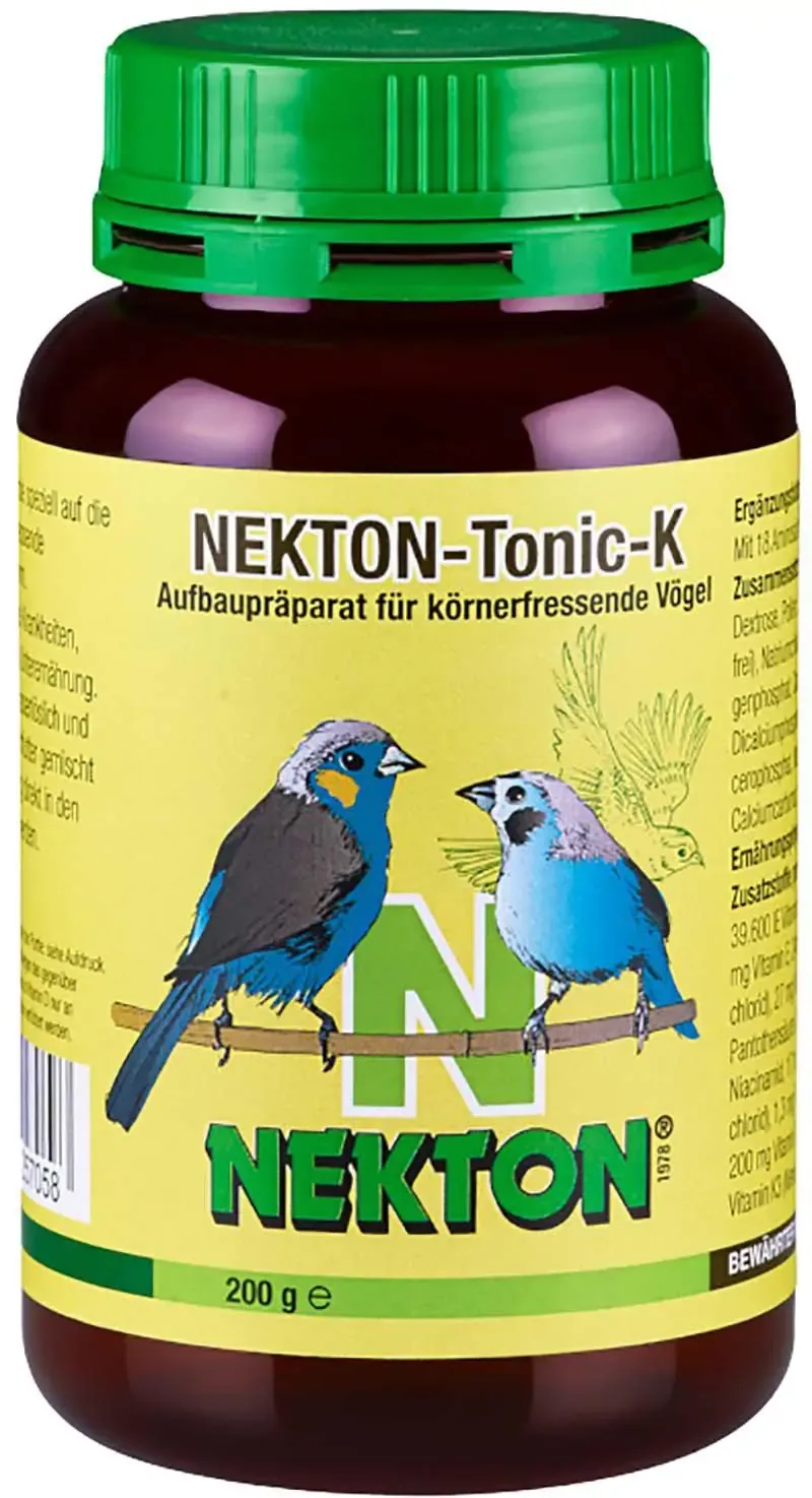 Nekton Tonik K 200g För Fröätande Fåglar