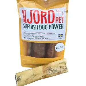 Njord Nötrulle Medium – svenskt hundtugg