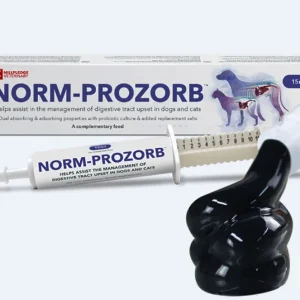 Norm-Prozorb™ – Förebyggande och Snabb hjälp vid tillfällig diarré hos hund, katt och smådjur