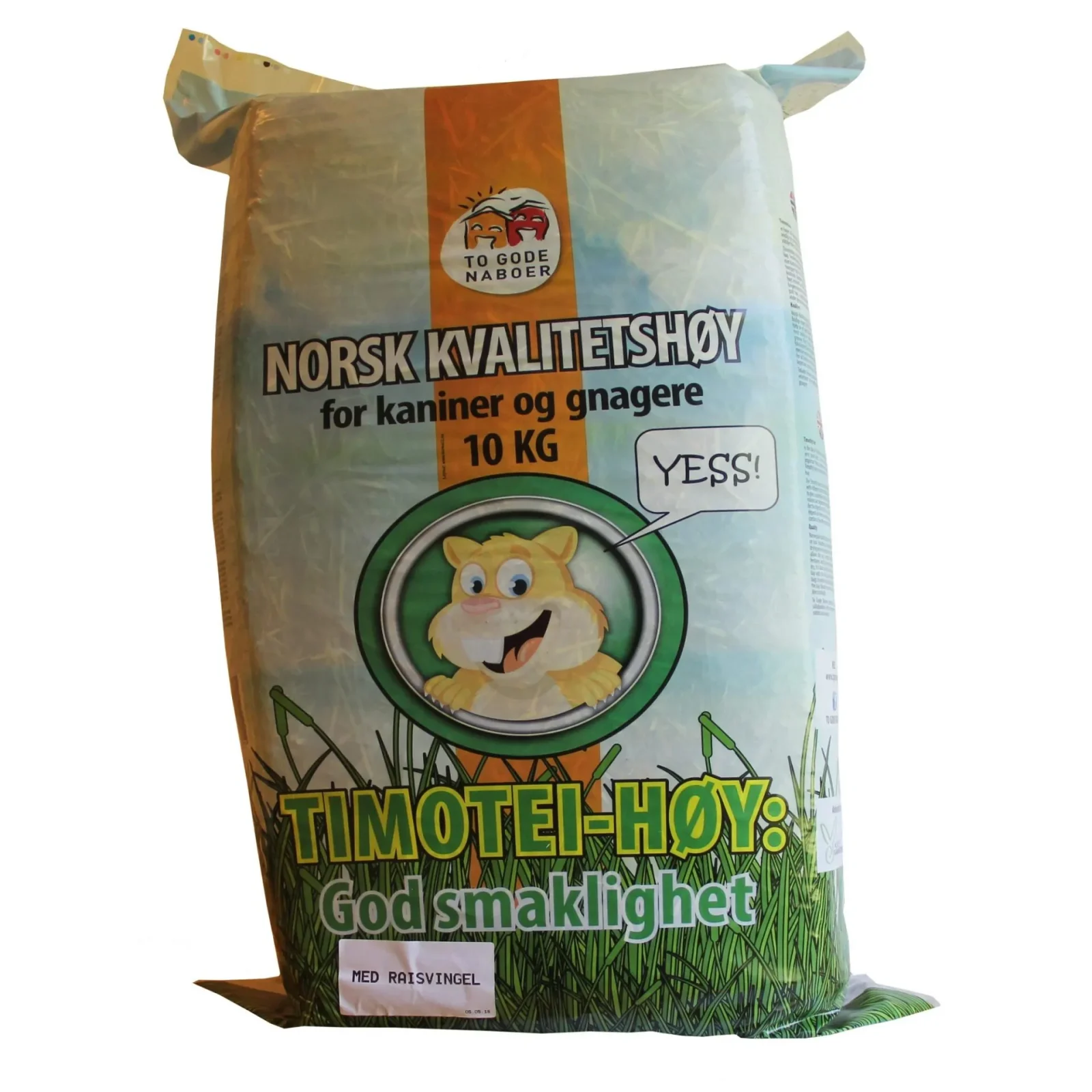 Norskt Kvalitetshö To Gode Naboer 10kg
