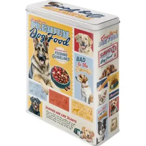 Nostalgic Art Retro Plåtburk XL ”Premium Dogfood” Begränsat antal