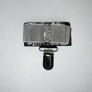 Nummerlapps hållare grå & silver NRG-2